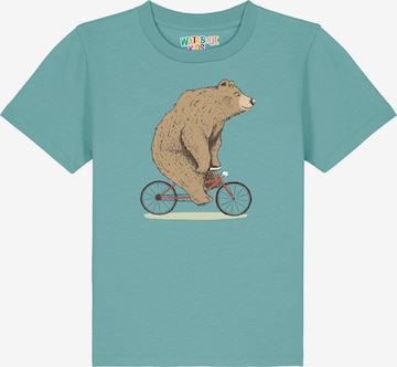 T-Shirt 'Fahrradbär' watabout.kids en bleu : devant