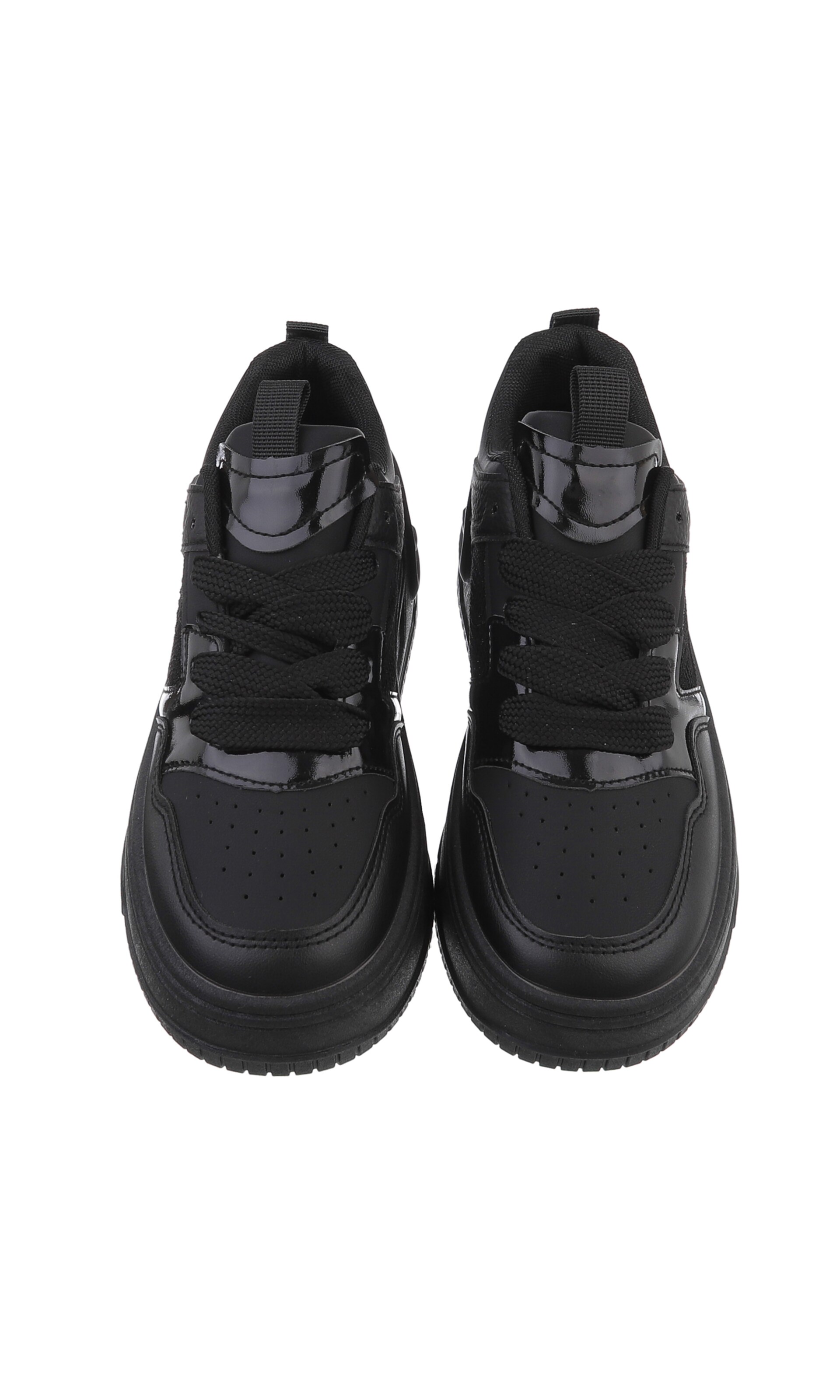 Ital-Design Sneaker in Schwarz