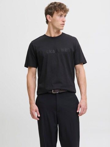 JACK & JONES Shirt 'JPRBluloyal' in Black: front