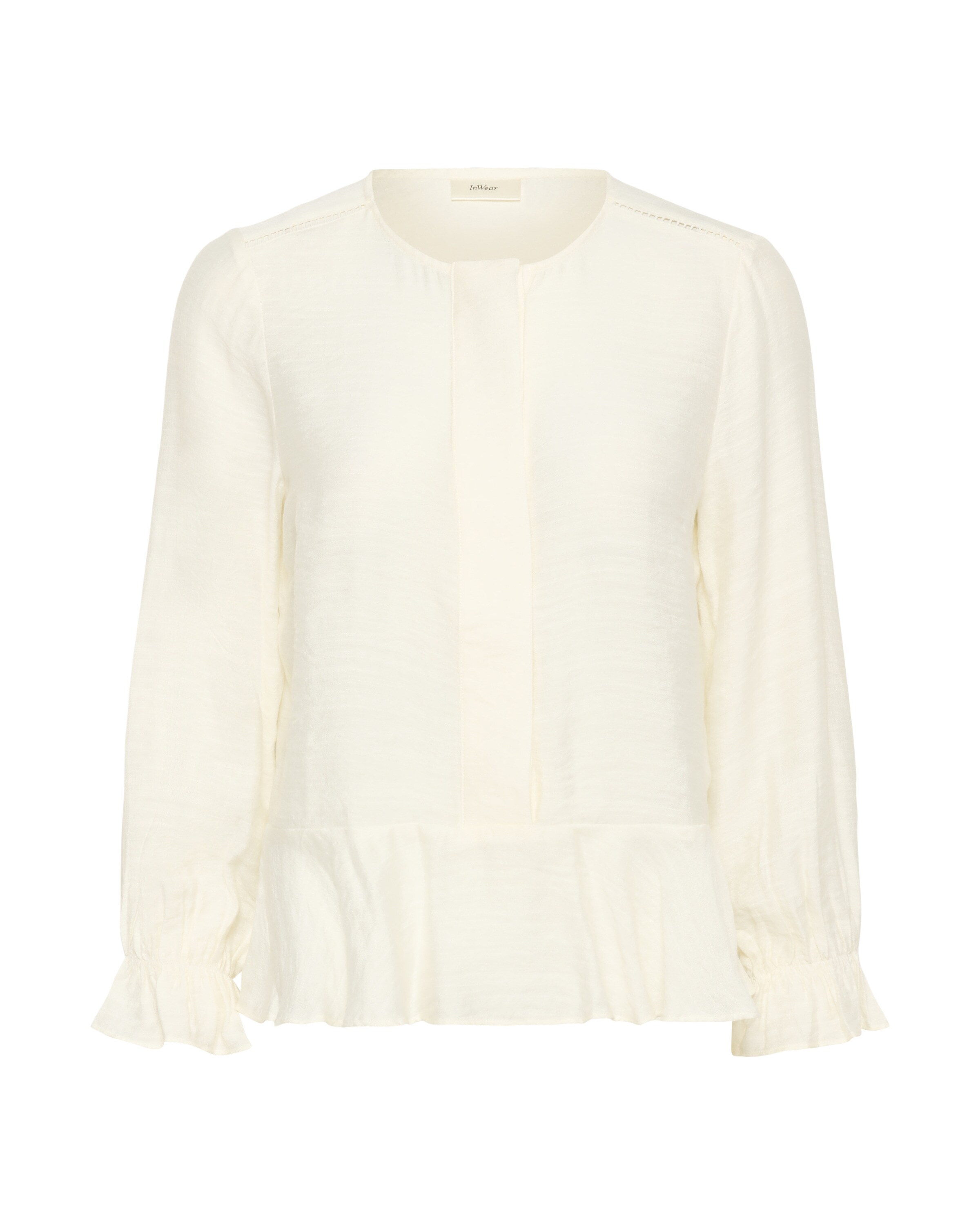Chemisier 'LINNISIW' InWear en blanc : devant