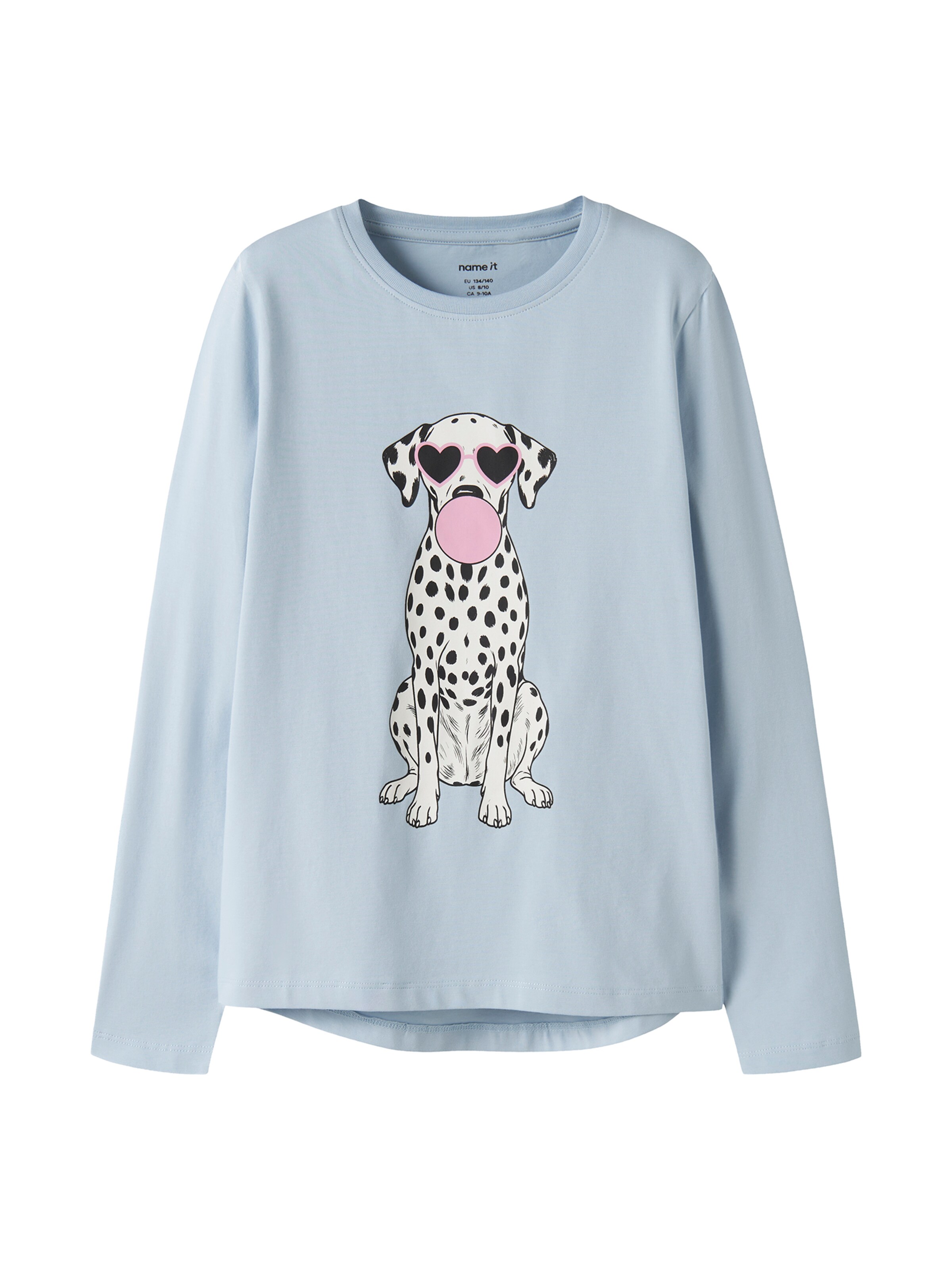 NAME IT Shirt 'NKFVIX' in Blau: Vorderseite