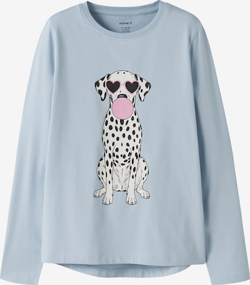 NAME IT Shirt 'NKFVIX' in Blau: Vorderseite