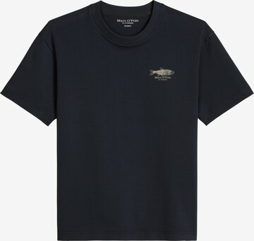T-Shirt Marc O'Polo en bleu : devant