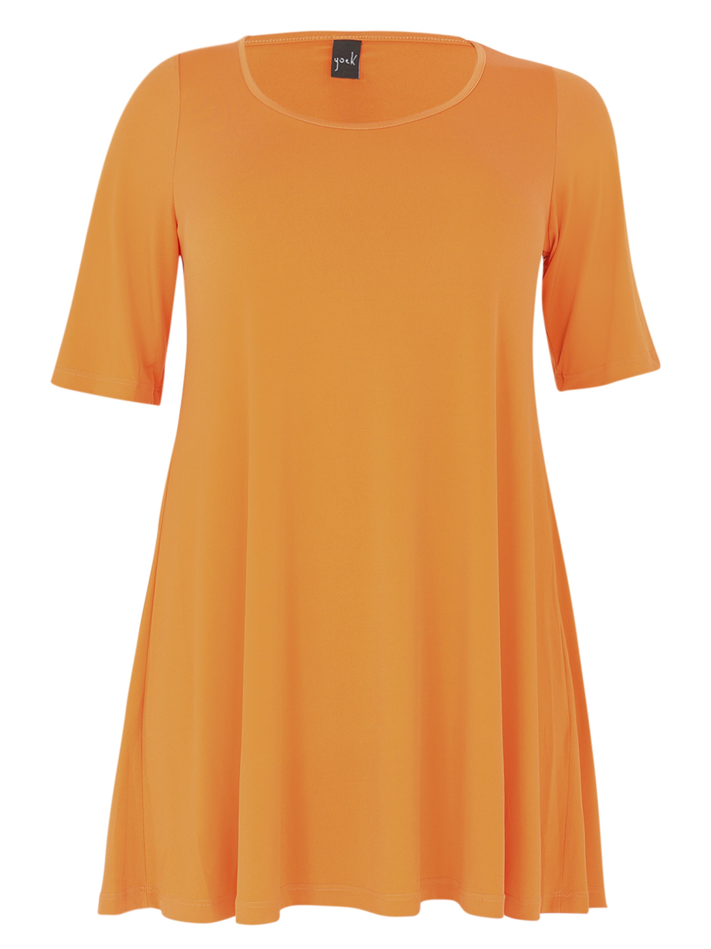 YOEK Shirt in Oranje: voorkant