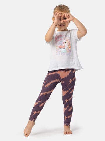 LEAFLETIC Skinny Leggings 'Leafletic Girls Longer Length Legging' in Mixed colours