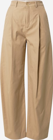 DRYKORN Pleated Jeans 'ACCEPT' in Beige: front