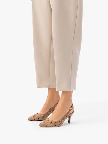 RYLKO Czółenka w kolorze brązowy: przód