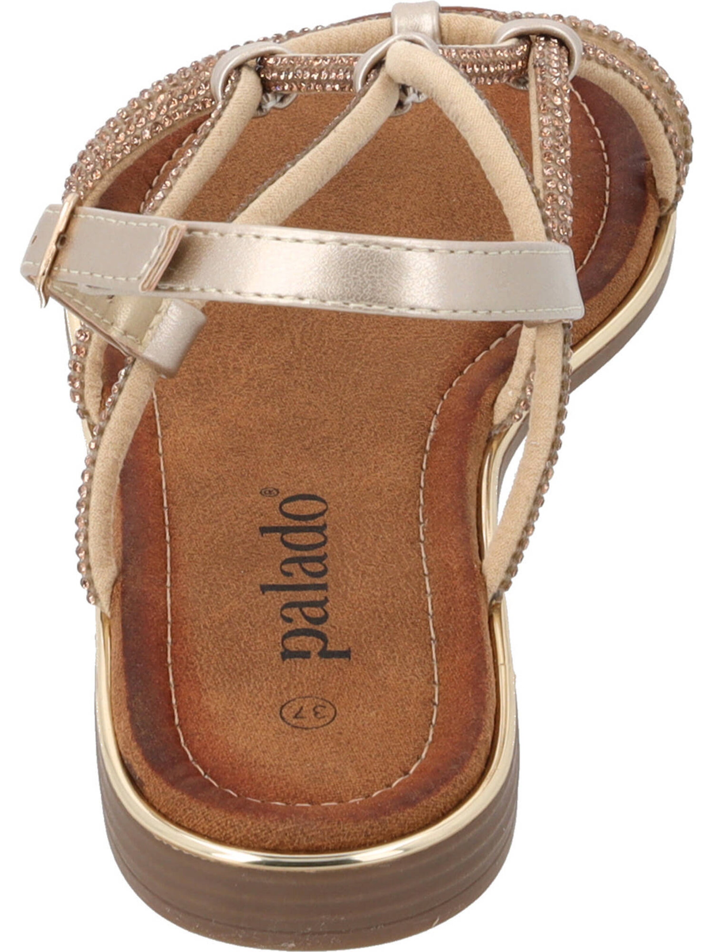 Palado Riemensandale 'Arcanil' in Gold