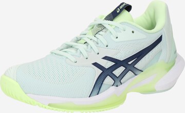 ASICS Sportschoen 'SOLUTION SPEED FF 3' in Groen: voorkant