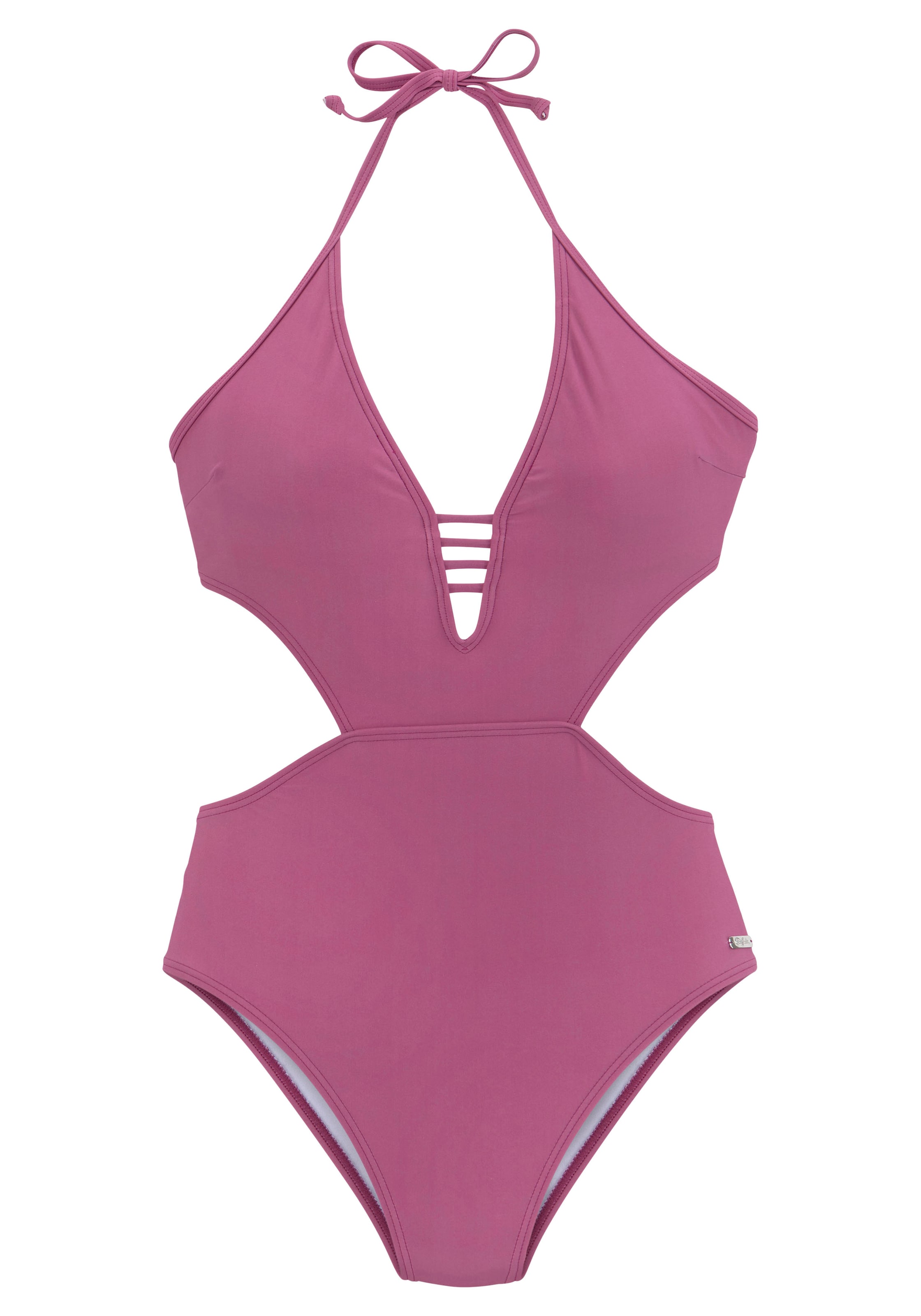 BUFFALO Треугольник Купальник в Ярко-розовый: спереди