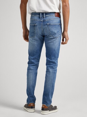 Pepe Jeans Slimfit Jeans 'FINSBURY' in Blau