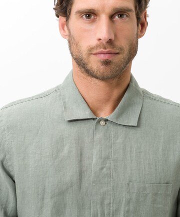 BRAX Regular fit Overhemd 'Levi' in Groen