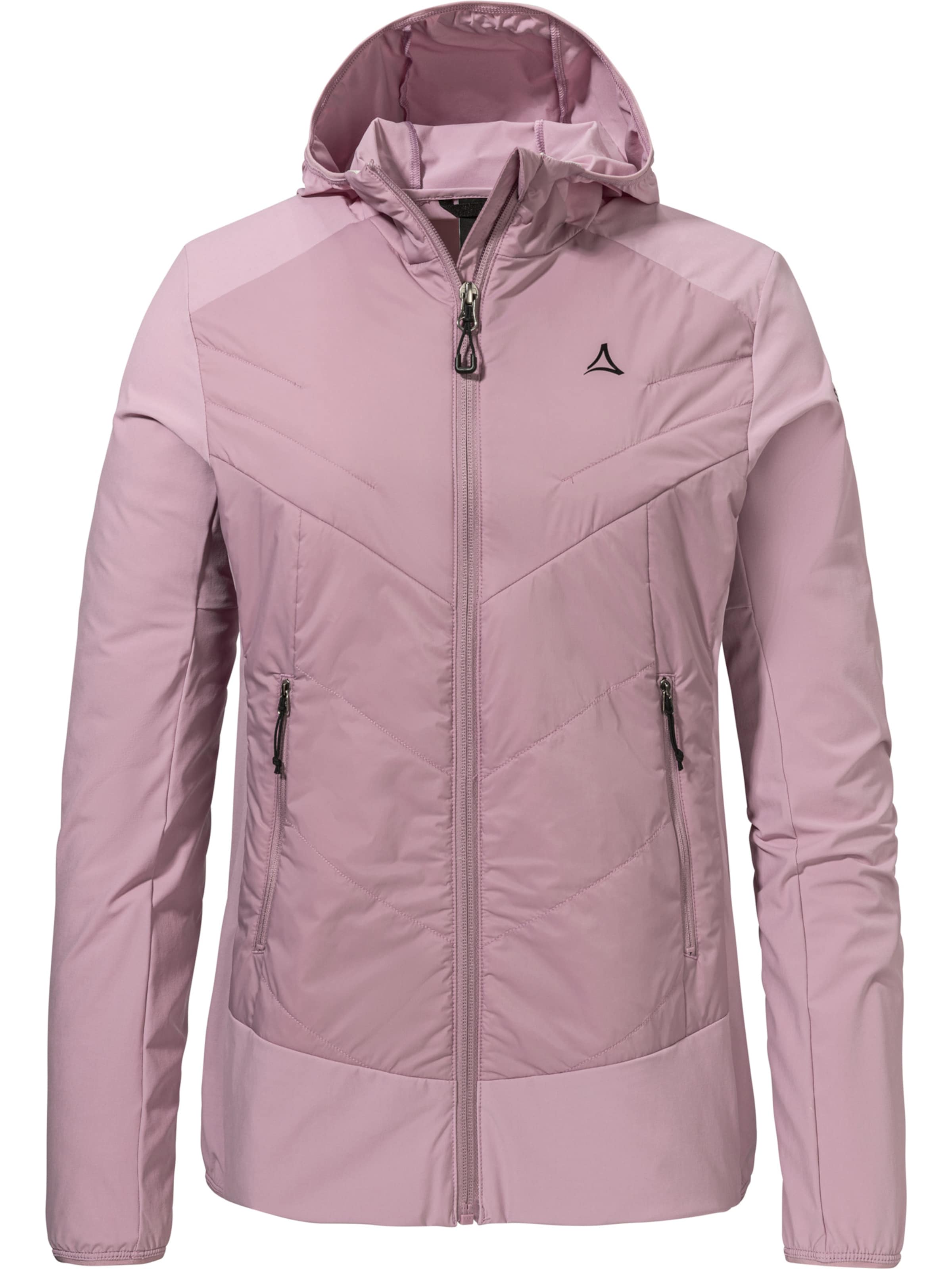 Schöffel Outdoorjas 'Hybrid Jk Style Blaueis WMS' in Roze: voorkant