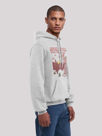 Sweat-shirt 'US National Parks Grand Canyon Sunrise' F4NT4STIC en gris