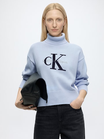 Calvin Klein Jeans Pullover in Blau