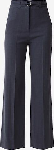 COMMA Pleated Pants in Blue: front