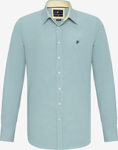 DENIM CULTURE Chemise 'KENDRICK' en turquoise, Vue avec produit