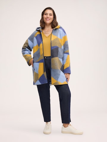 Manteau mi-saison Fiorella Rubino en bleu