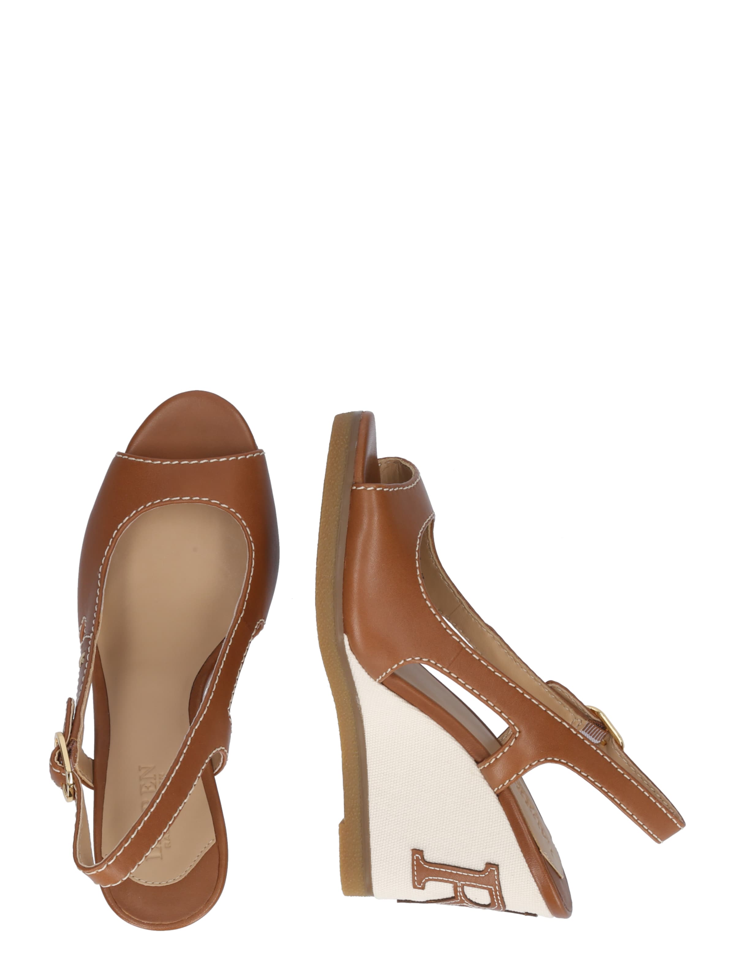 brūns Lauren Ralph Lauren Sandales 'RONI'