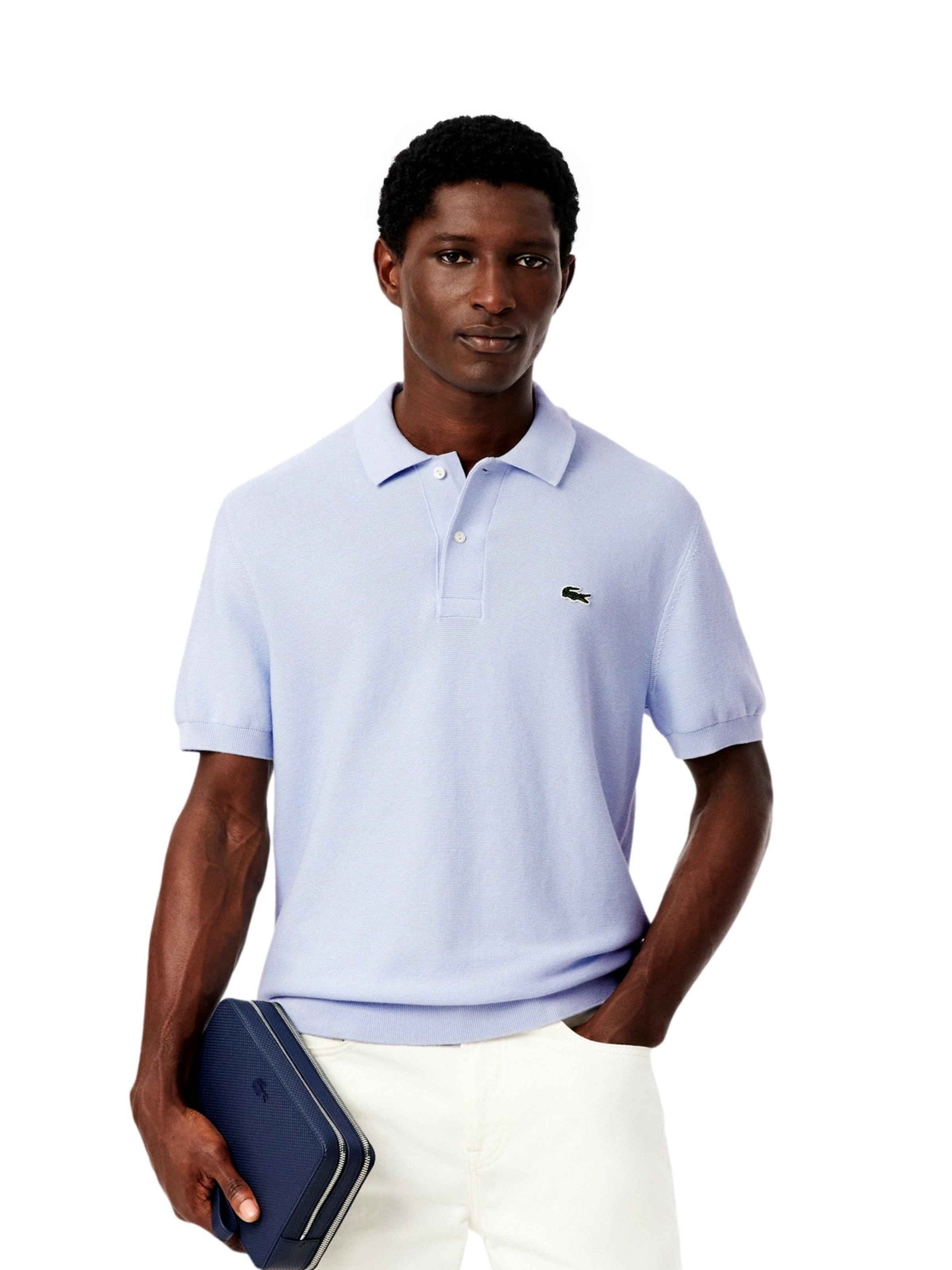LACOSTE Poloshirt in Blau: Vorderseite
