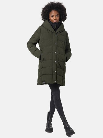 Manteau d’hiver 'Knutschilein' NAVAHOO en vert : devant