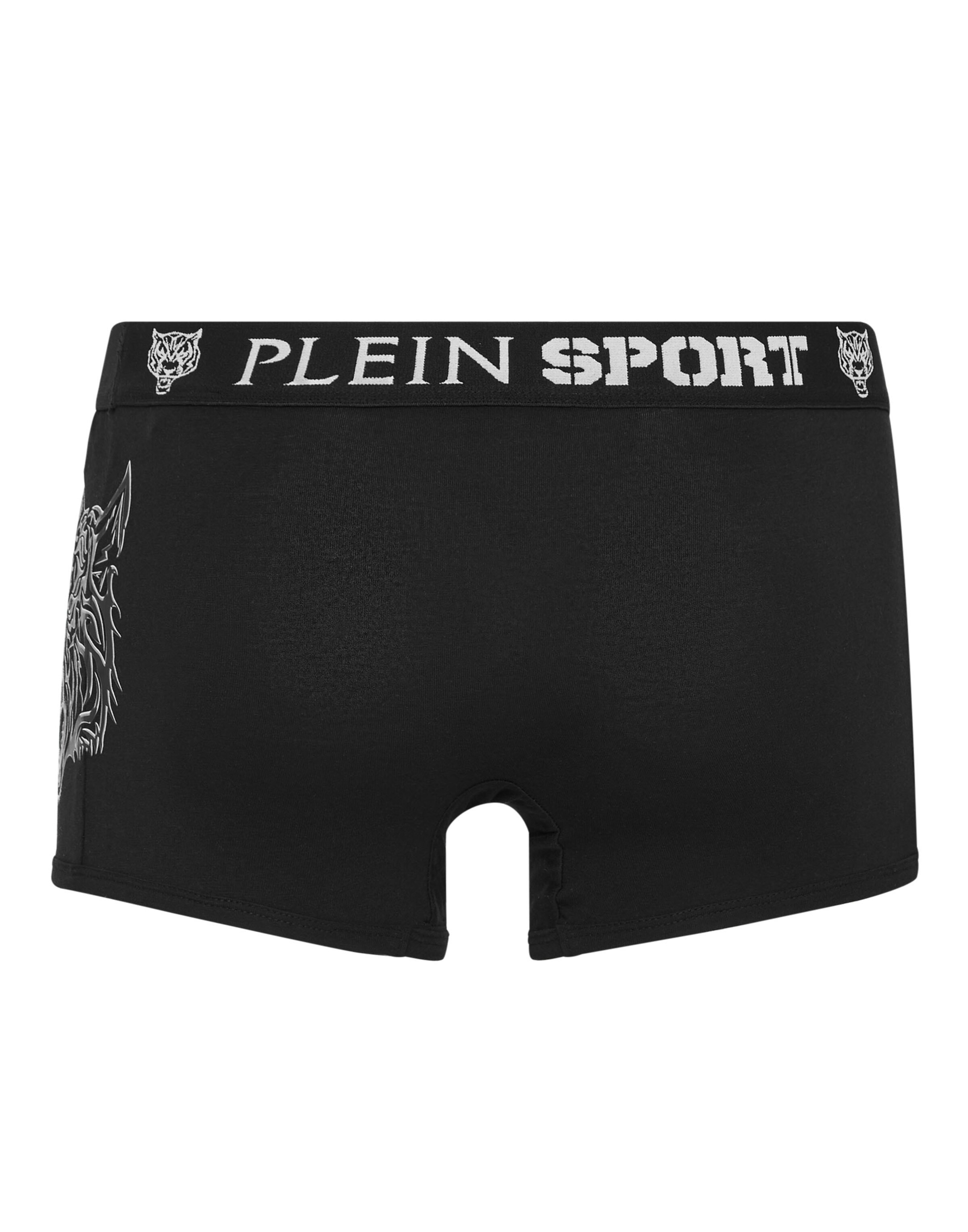 Plein Sport Boxershorts 'Tiger' in Schwarz