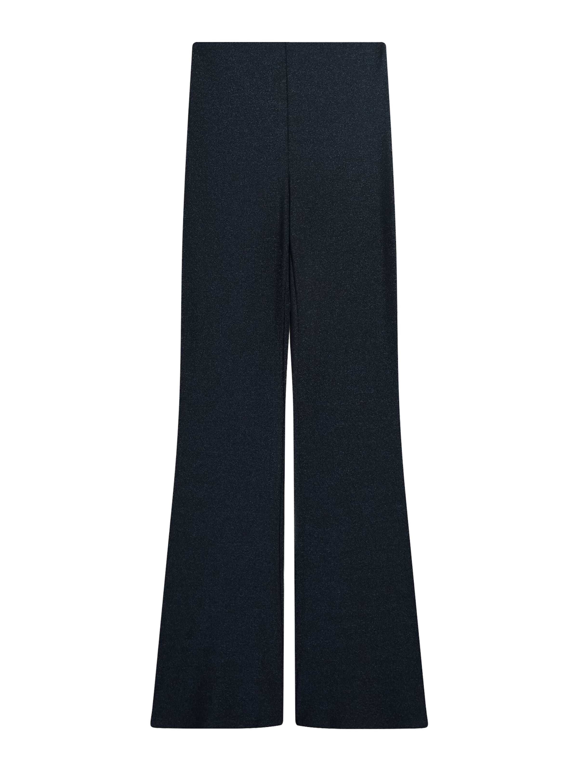 Bershka Na zvonec Hlače | modra barva: sprednja stran