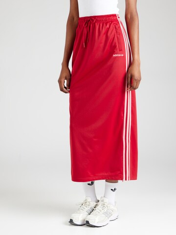 ADIDAS ORIGINALS Skirt in Red: front
