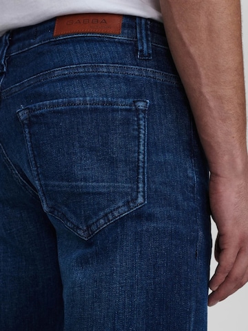 GABBA Regular Jeans 'Jones K3412 DK.' in Blau