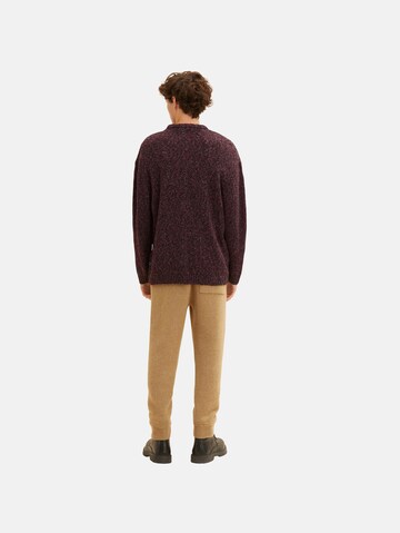 Pullover di TOM TAILOR DENIM in rosso