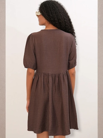 Bigdart Dress 'Mini' in Brown