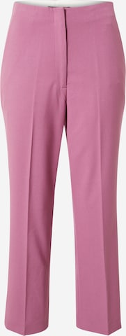 ESPRIT - regular Pantalón de pinzas en rosa: frente