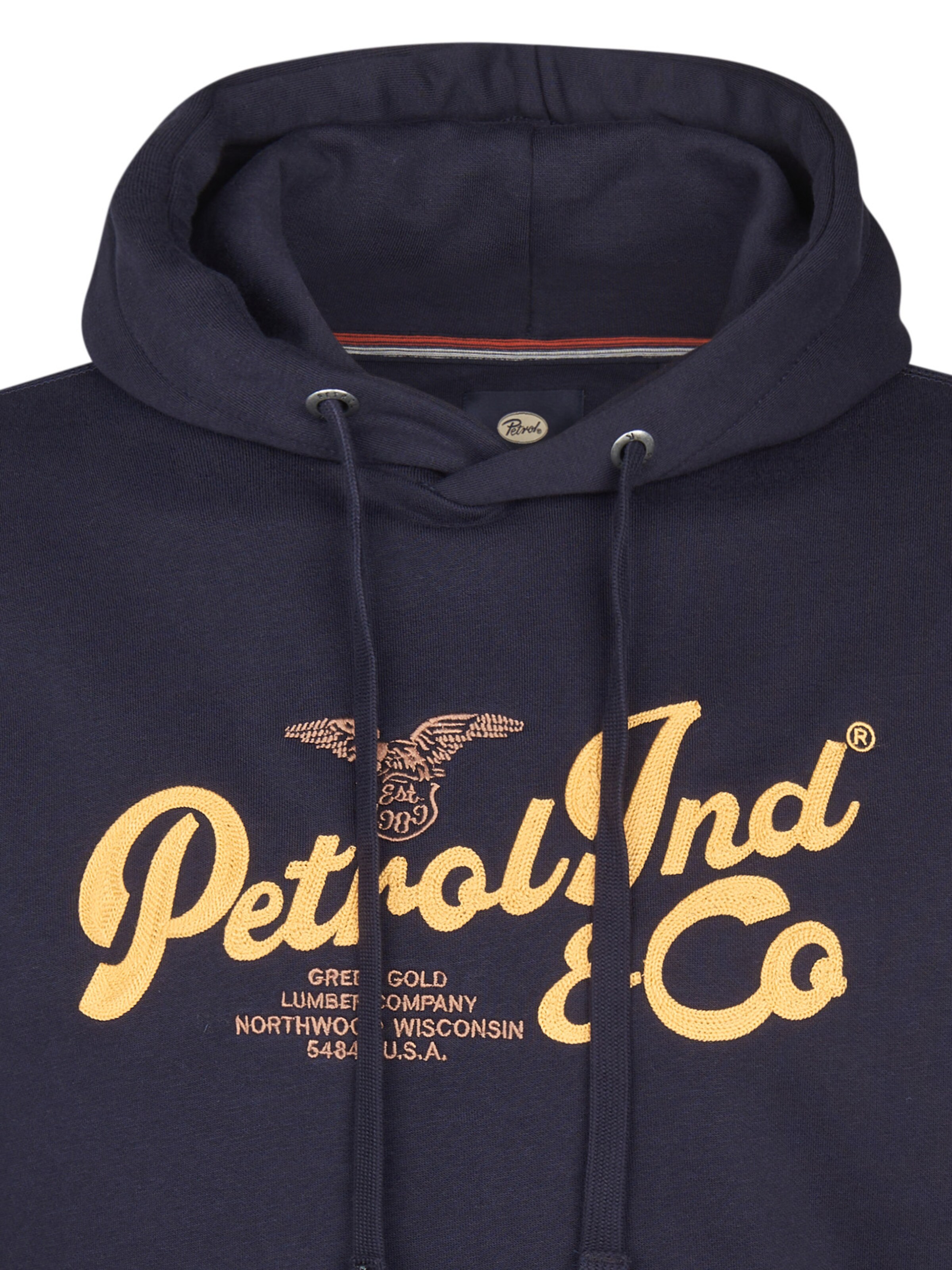 Sweat-shirt 'Kennewick' Petrol Industries en noir
