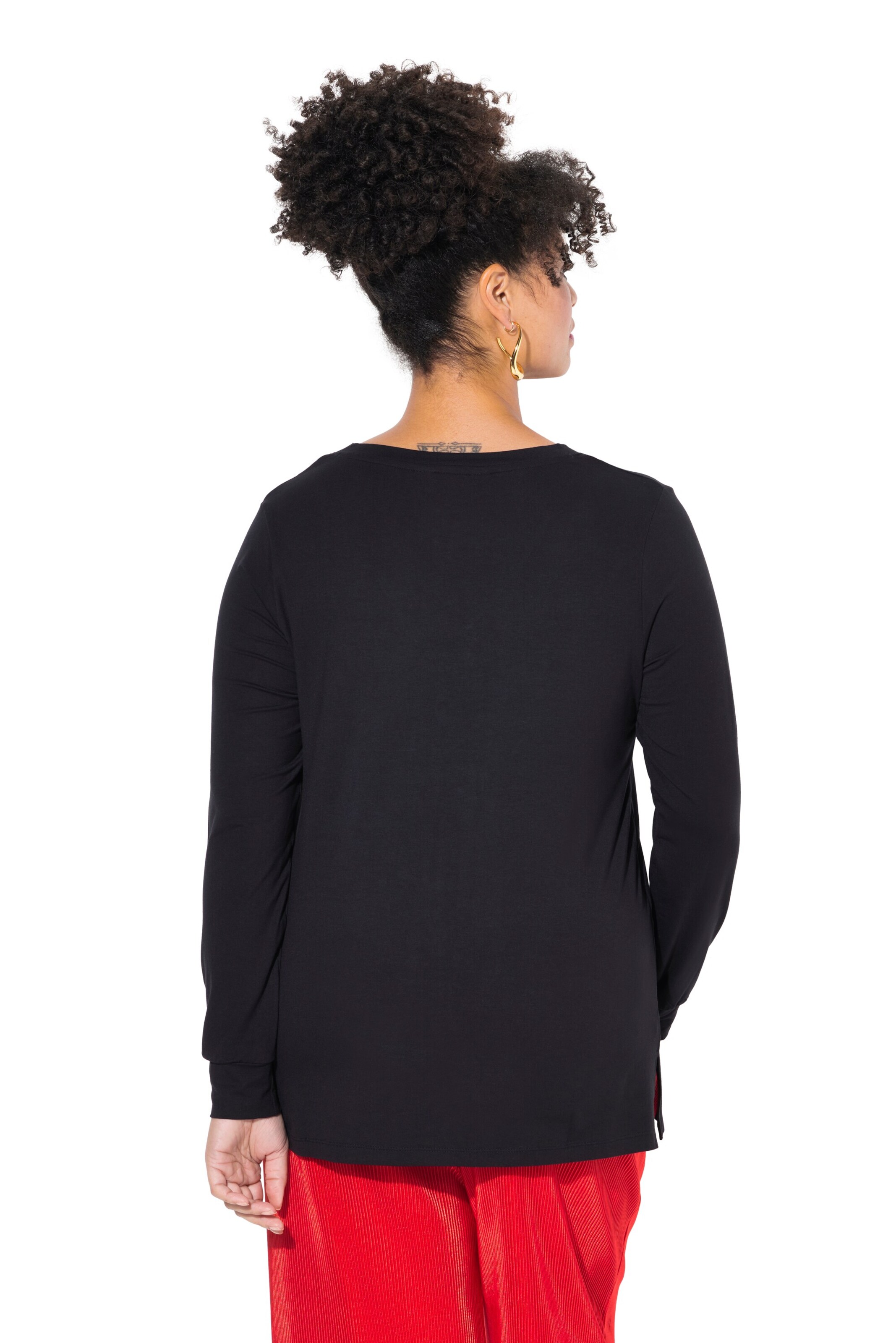 MIAMODA Shirt in Black