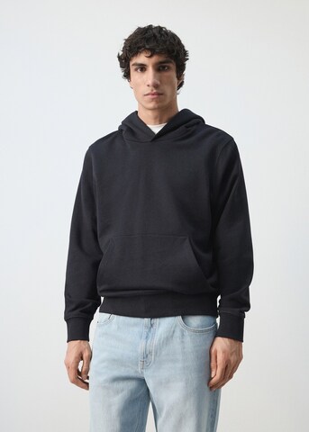 MANGO MAN Sweatshirt 'Bone' in Blue: front