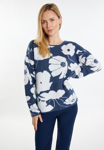 Usha - Pullover 'Lurea' em azul: frente