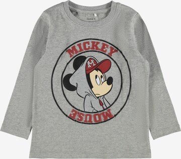 NAME IT Shirt 'Mickey' in Grau: predná strana