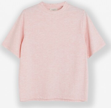 NORR T-shirt 'Payton' i rosa: framsida