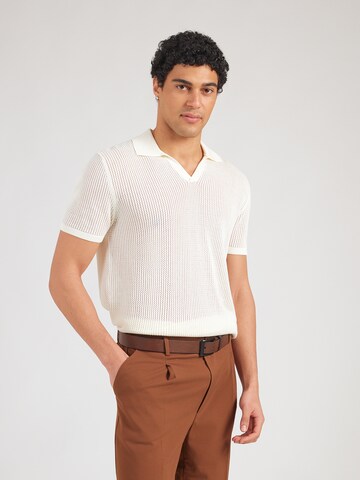 ANTONY MORATO Pulover | bela barva: sprednja stran