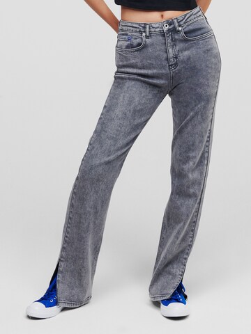 KARL LAGERFELD JEANS Regular Jeans in Grey: front