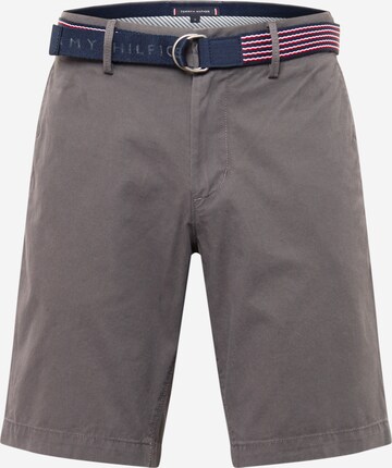 pilka TOMMY HILFIGER „Chino“ stiliaus kelnės 'BROOKLYN': priekis