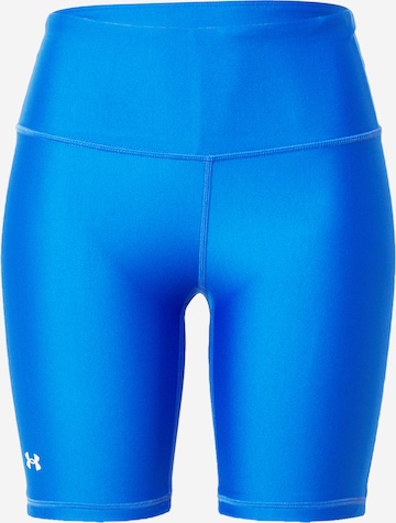 UNDER ARMOUR Workout Pants in Blue: front