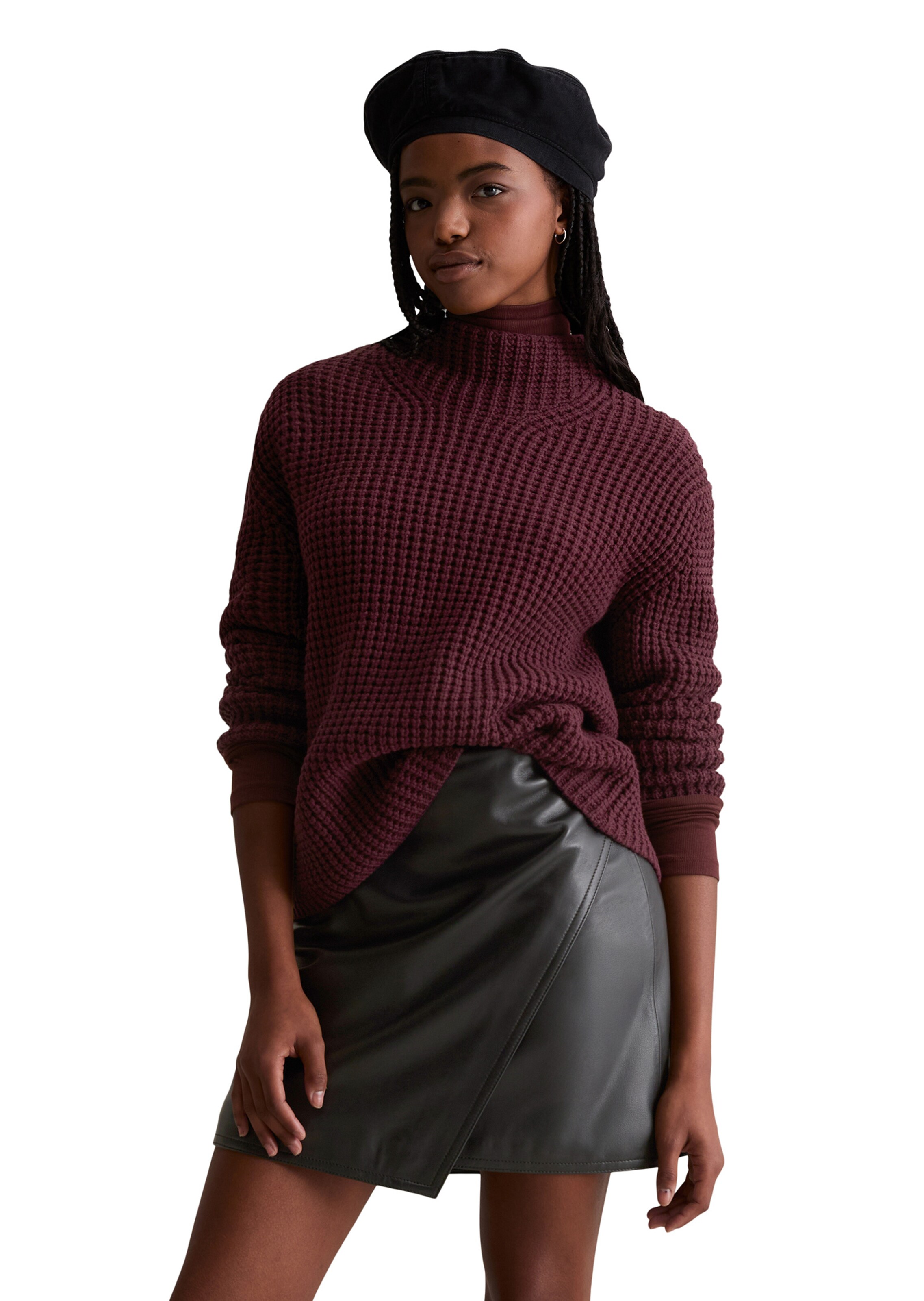 Marc O'Polo DENIM Sweater in Red: front