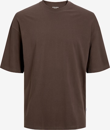 JACK & JONES Футболка 'JJECharge' в Коричневый: спереди