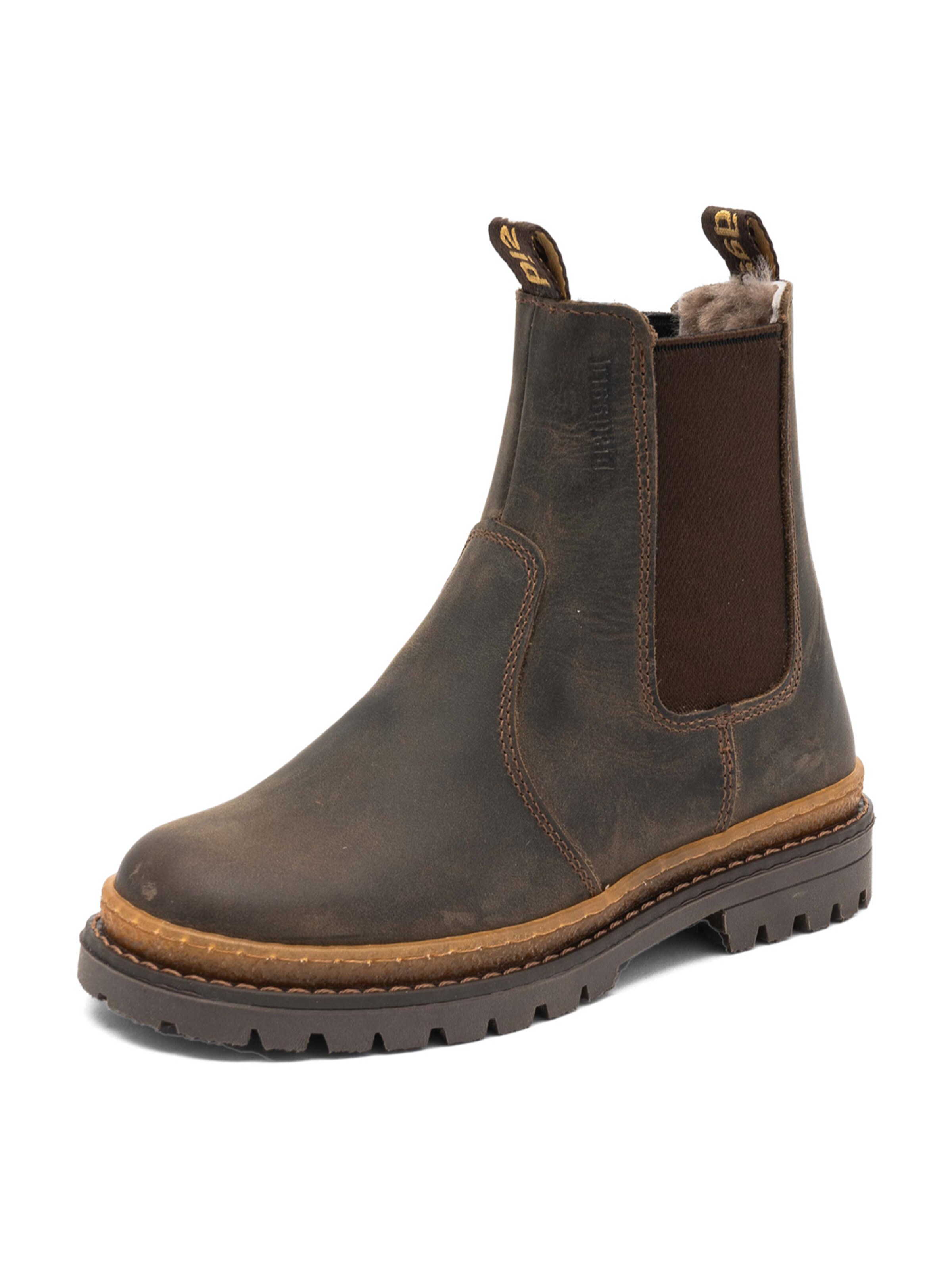 BISGAARD Сапоги 'Neo Lamb' в Коричневый: спереди