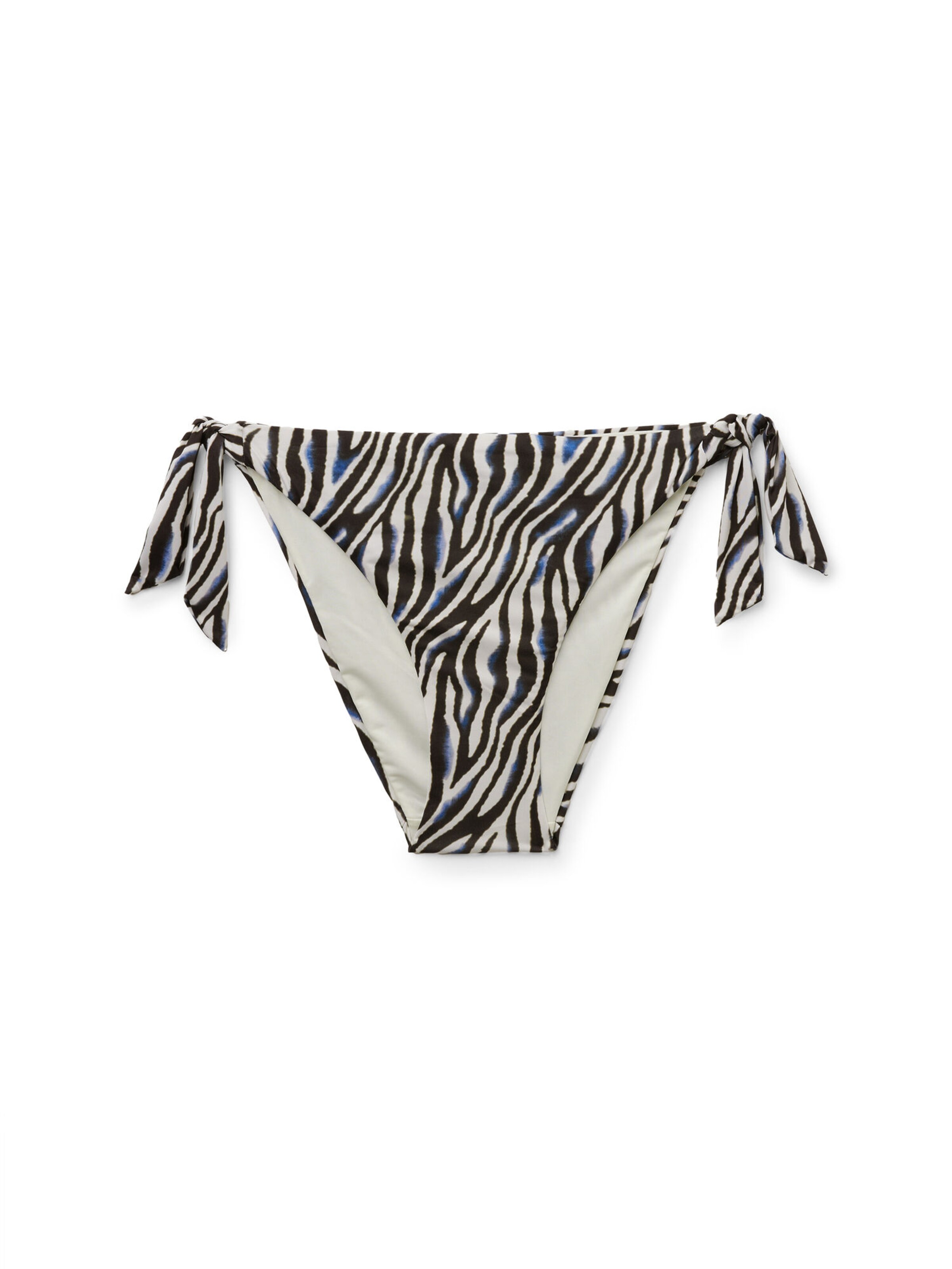 Tezenis Bikini Bottoms 'Safari Luxe' in Black: front