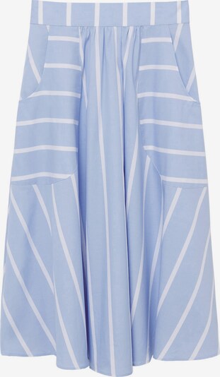 MANGO Skirt 'Siu-H' in Light blue / White, Item view