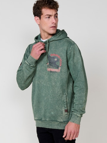 KOROSHI Sweatshirt i grøn