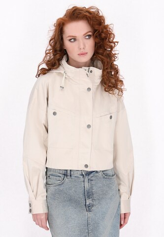 Veste mi-saison DreiMaster Vintage en beige : devant