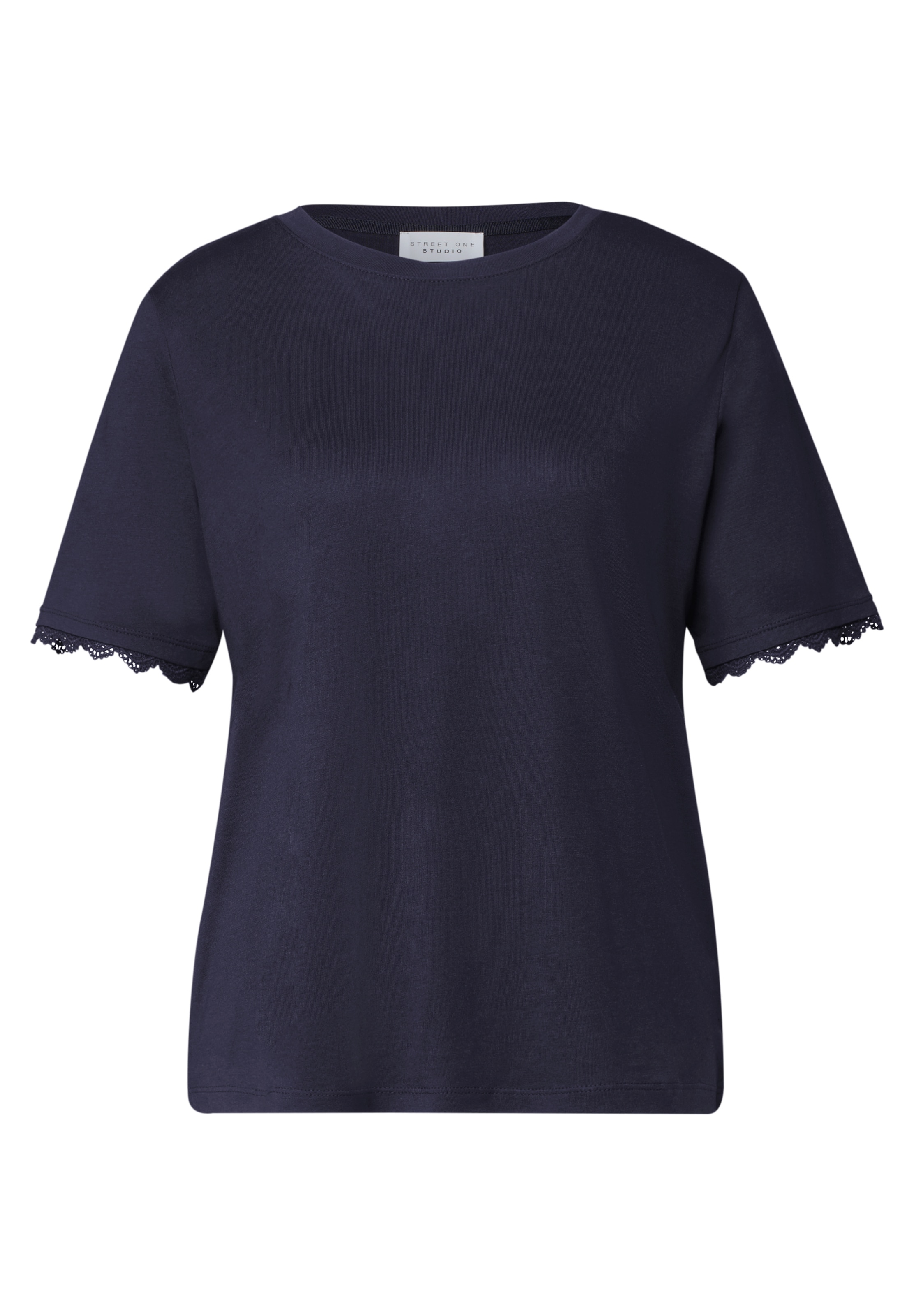 Street One Studio Shirt in Blue: front